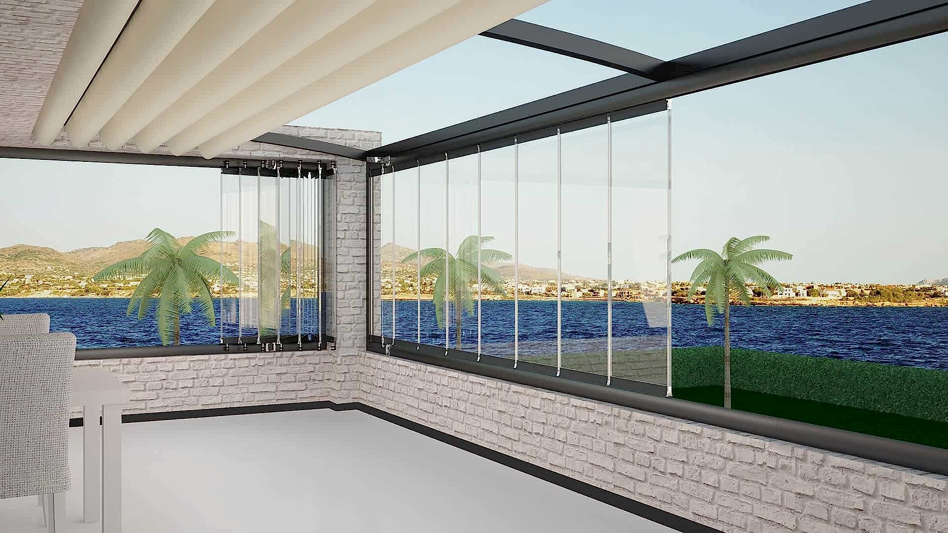 Katlanır Cam Balkon Sistemleri